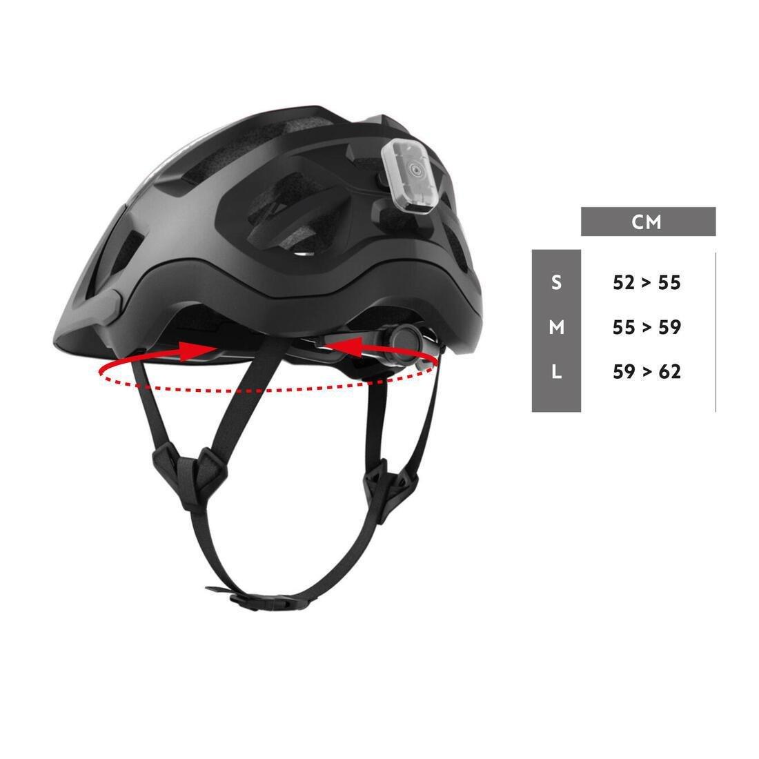MAUVE Mountain Bike Helmet ST 500, , large image number 12