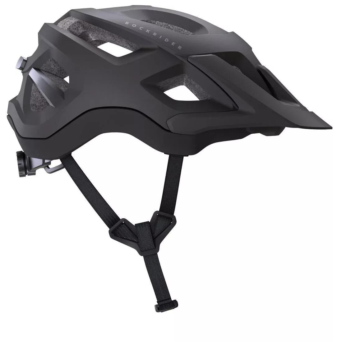 PEACOCK BLUE Mountain Bike Helmet ST 500, , large image number 5