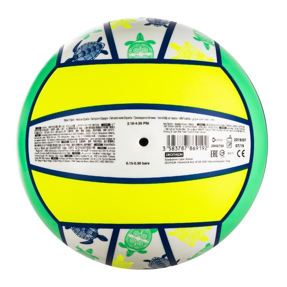 COPAYA - Beach Volleyball BV100 Fun, Neon, Fluo Green