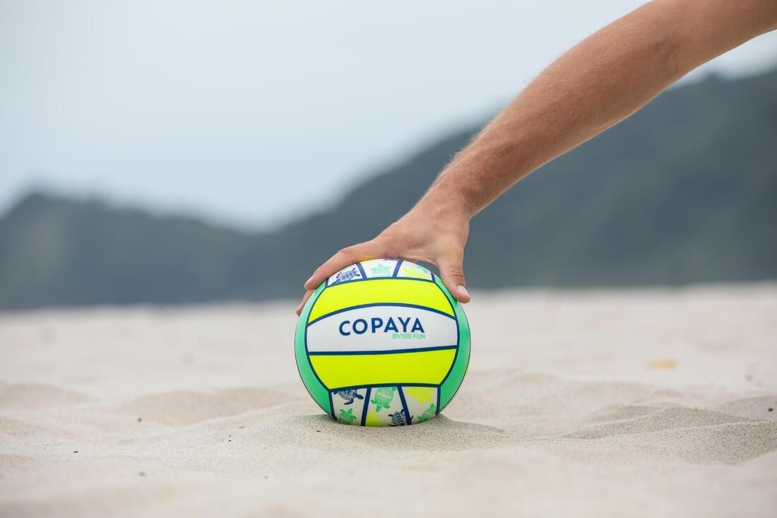 COPAYA - Beach Volleyball BV100 Fun, Neon, Fluo Green