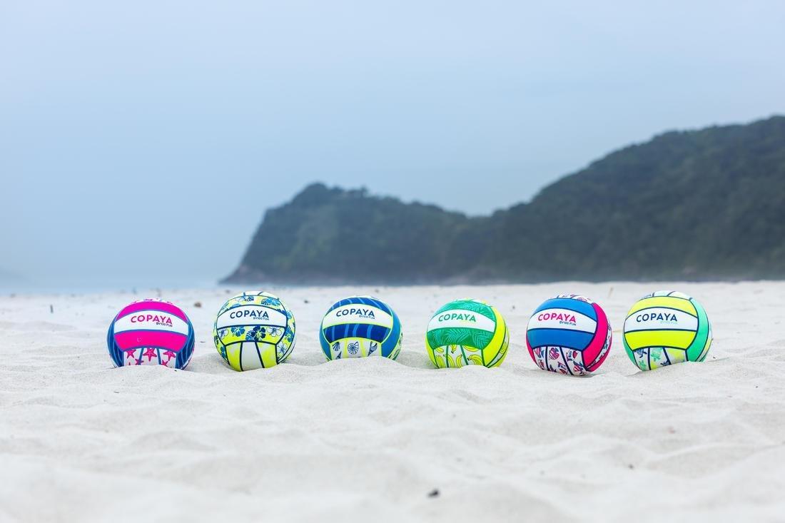 Fun Beach Volleyball, Neon Blueberry, No Color, large image number 11