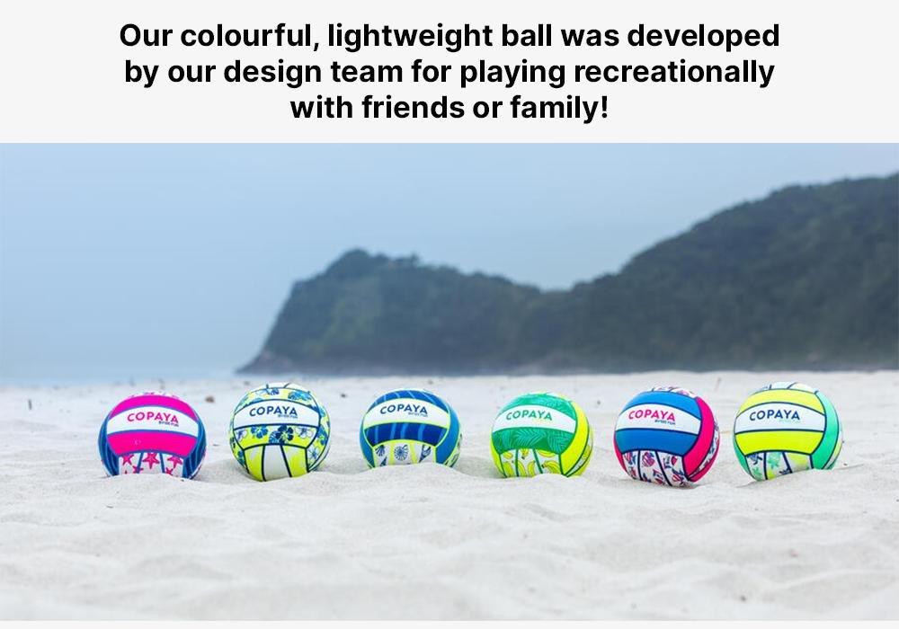 Fun Beach Volleyball, Neon Blueberry, No Color, large image number 19