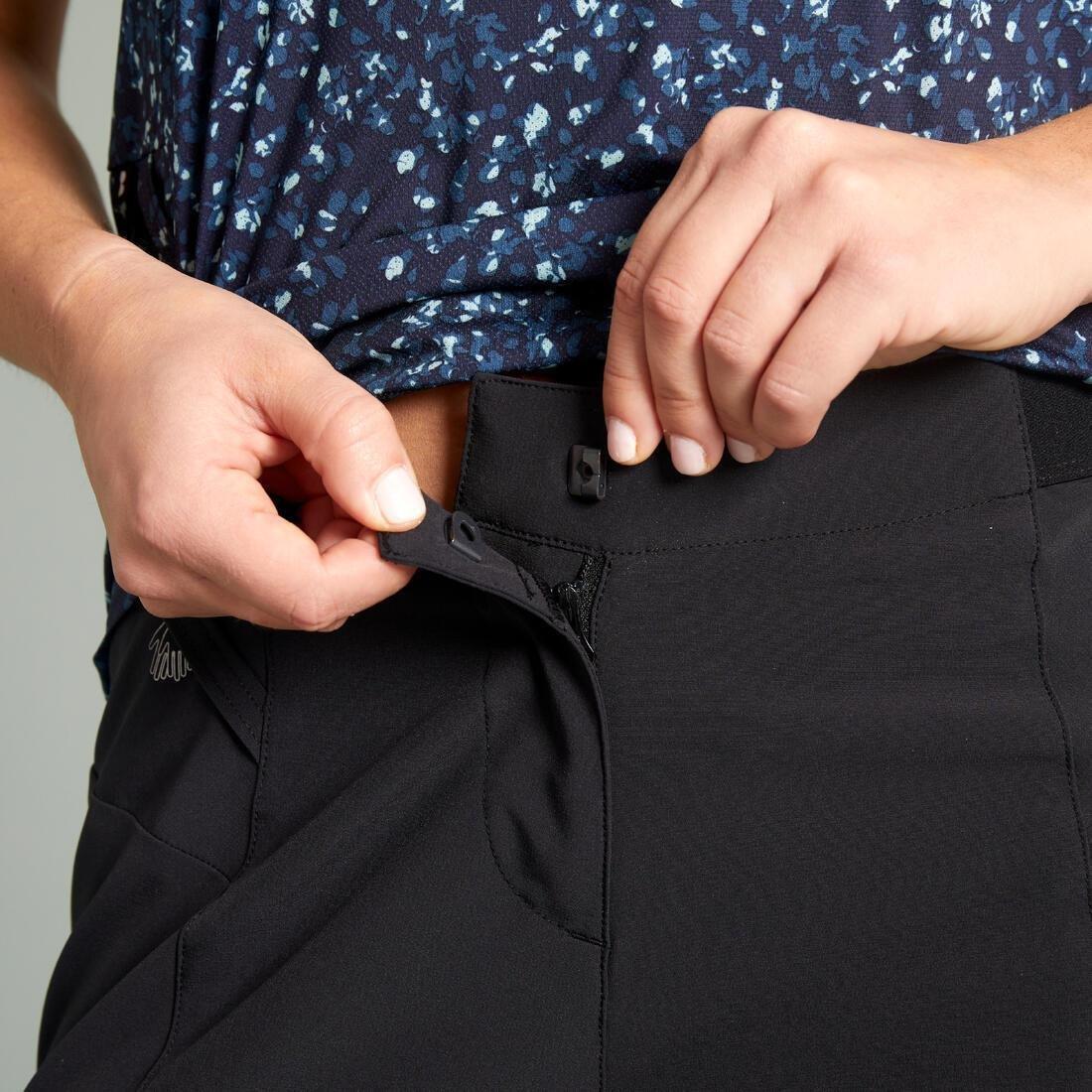 Women Mountain Biking Shorts - EXPL 700, Black, No Color, large image number 5