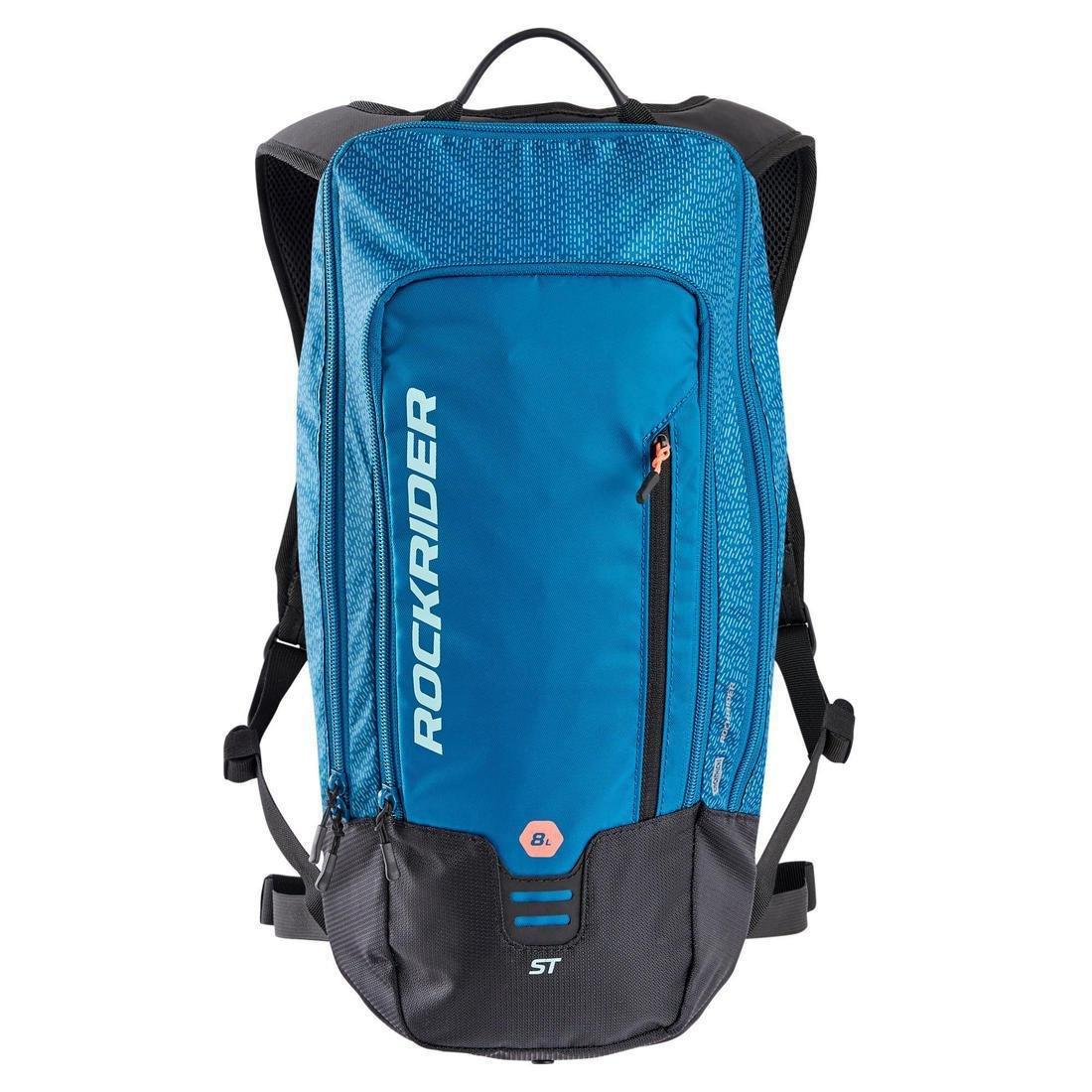Mountain Bike Hydration Backpack St 520, Deep Petrol Blue, No Color, large image number 1