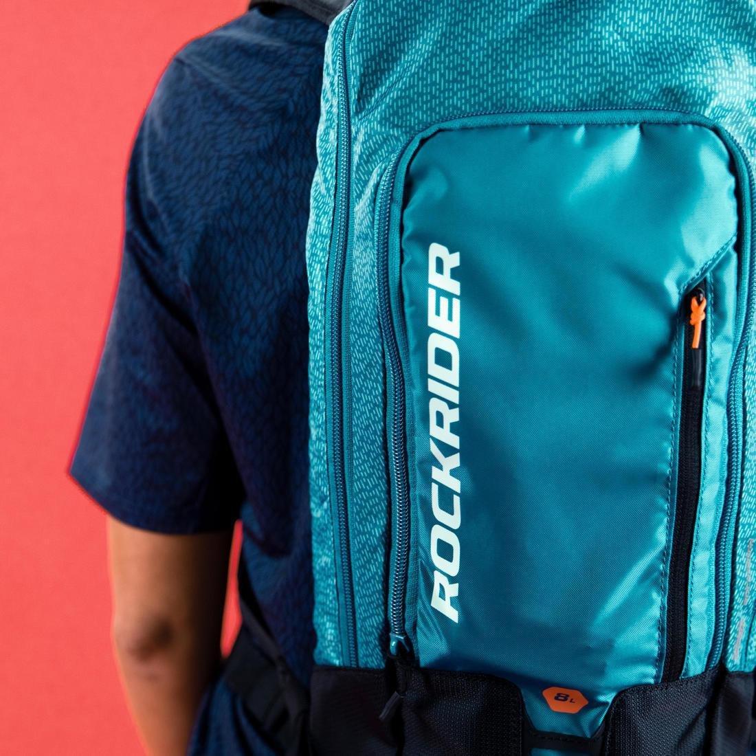 Mountain Bike Hydration Backpack St 520, Deep Petrol Blue, No Color, large image number 6