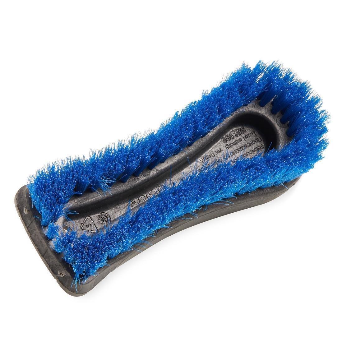 Schooling Horse Riding Soft Brush - Large, Blue, No Color, large image number 1
