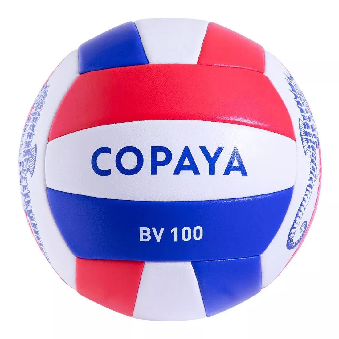 Beach Volleyball Bv100 Fun, Coral, No Color, large image number 0