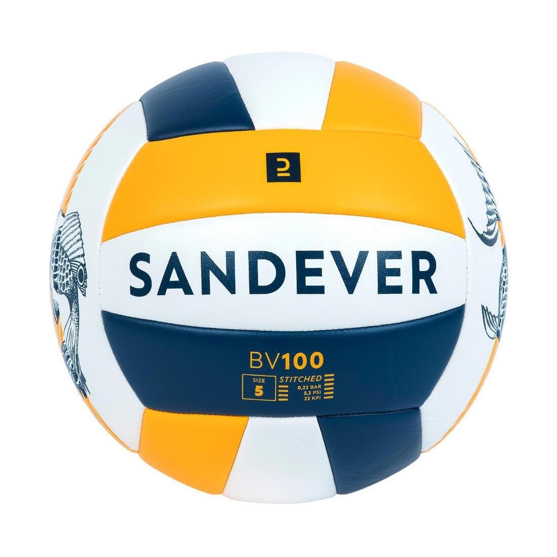 Beach Volleyball Bv100 Fun, Coral, No Color, large image number 5