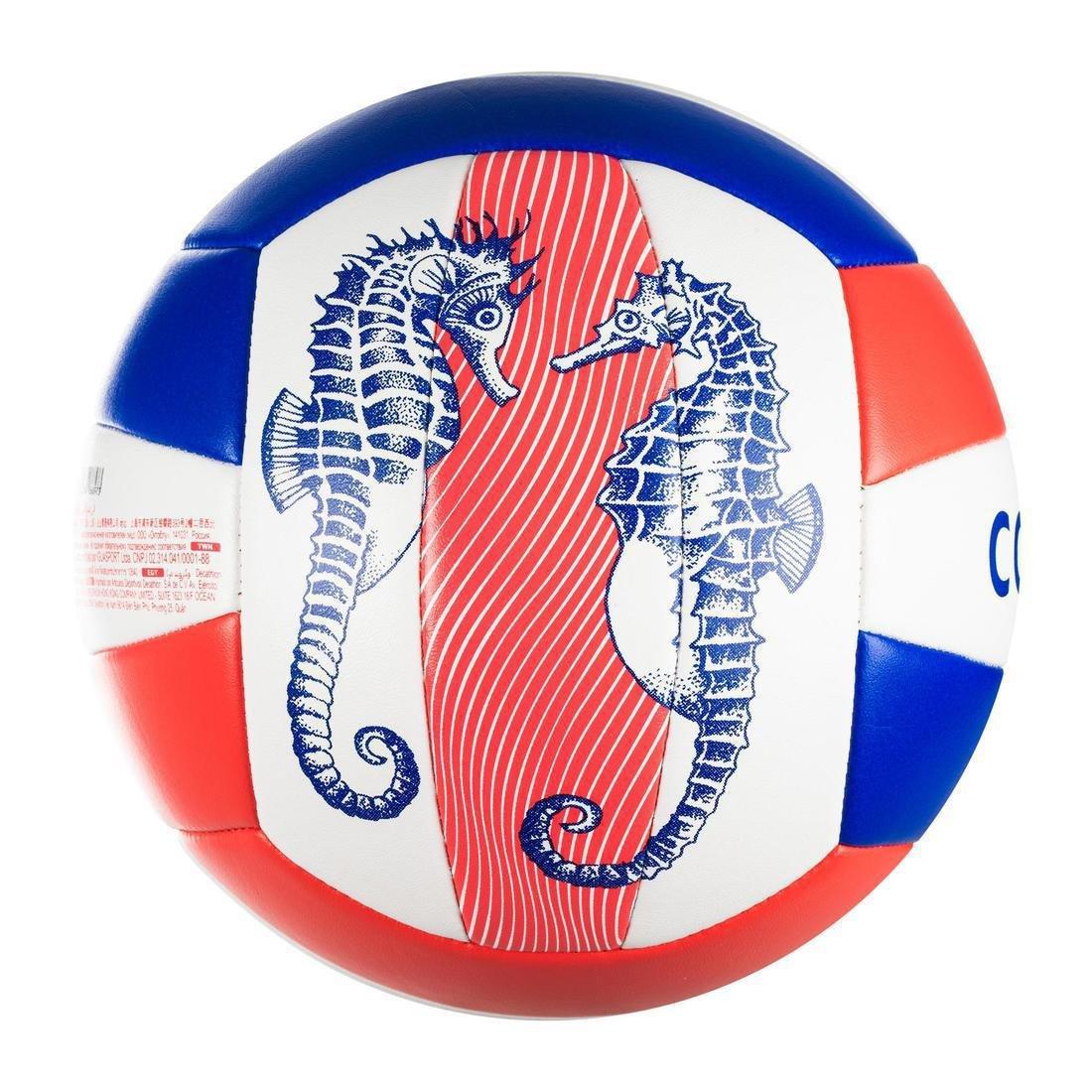 Beach Volleyball Bv100 Fun, Coral, No Color, large image number 6