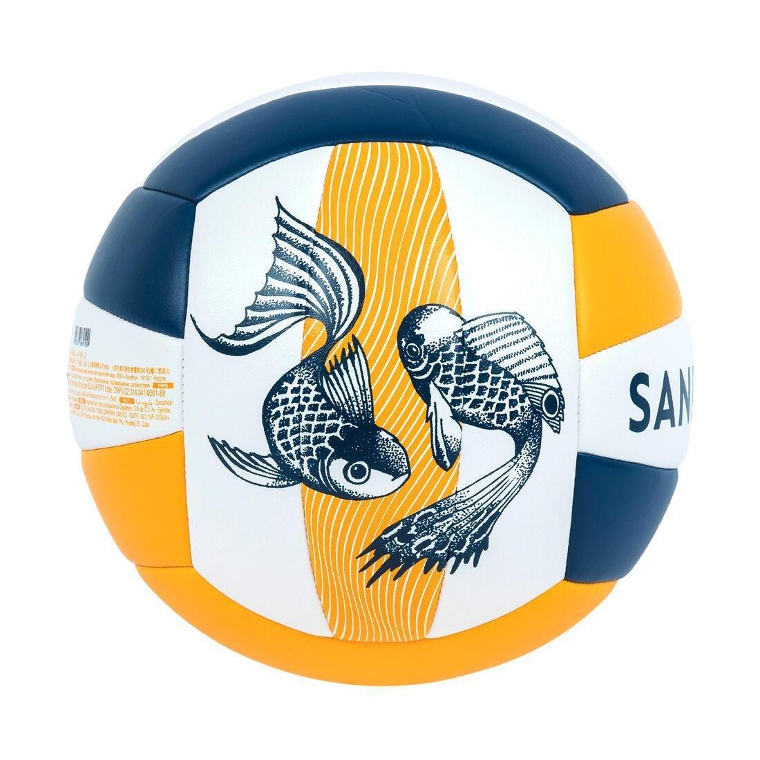 Beach Volleyball Bv100 Fun, Coral, No Color, large image number 7