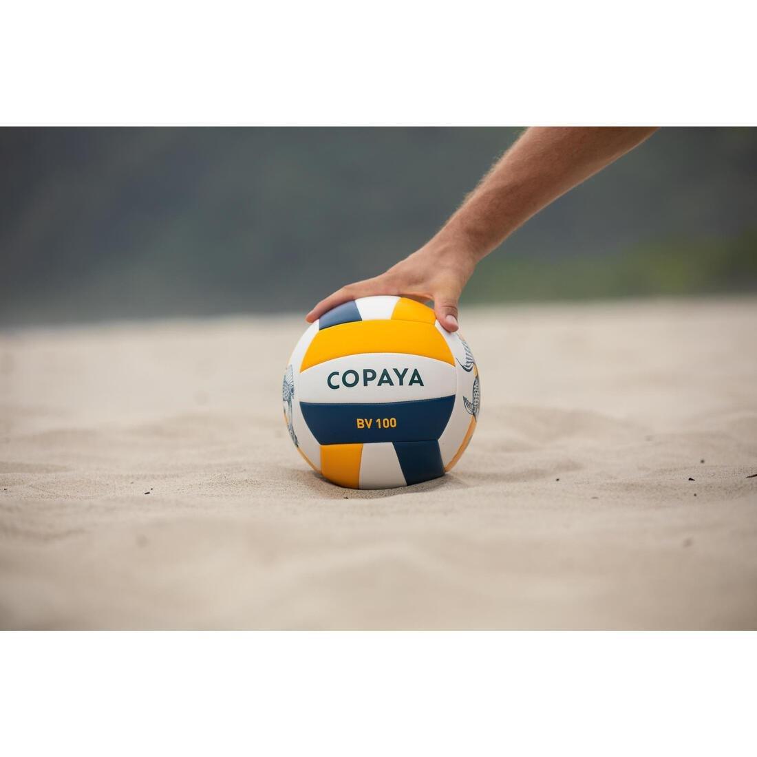 Beach Volleyball Bv100 Fun, Coral, No Color, large image number 13