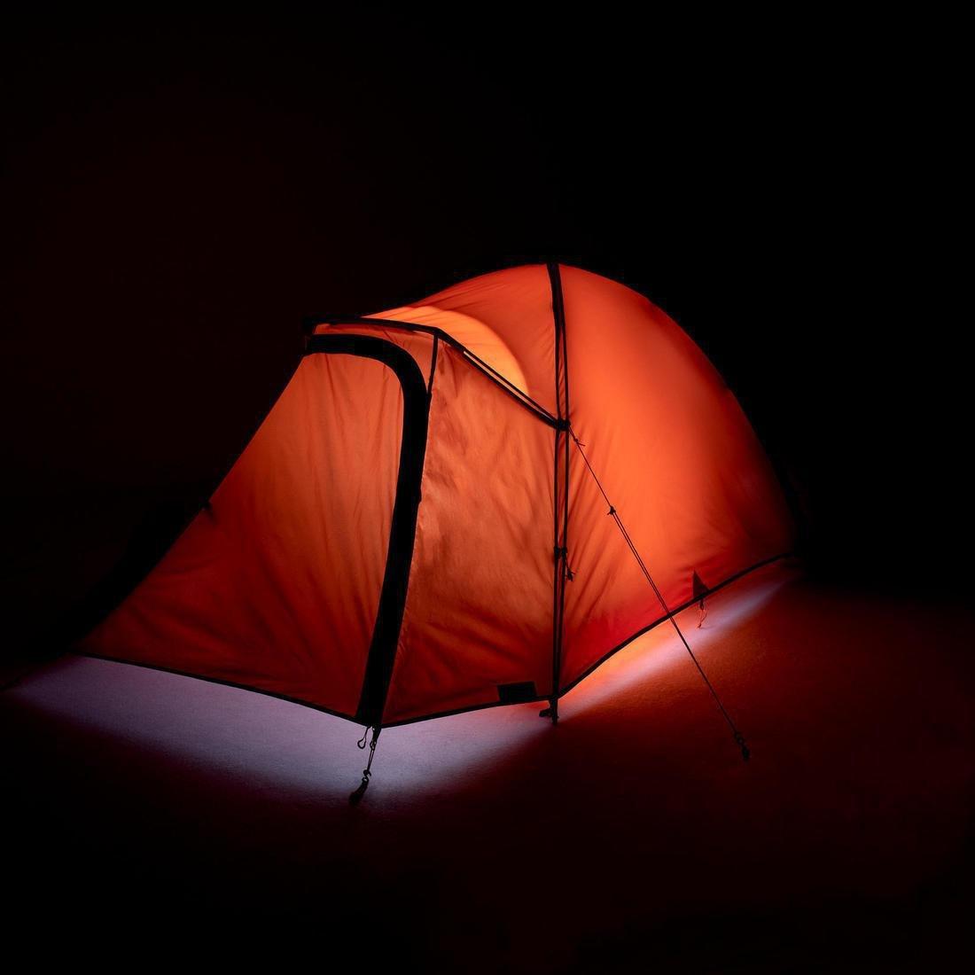 Freestanding 3-Season 2-Person Dome Tent, Orange, Dark Sepia, No Color, large image number 1