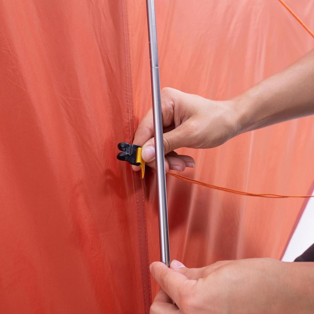 Freestanding 3-Season 2-Person Dome Tent, Orange, Dark Sepia, No Color, large image number 10