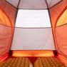 FORCLAZ - Self-Standing 3-Season 2-Person Dome Tent, Grey Orange