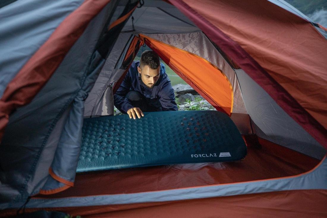 Self-Standing 3-Season 2-Person Dome Tent, Grey Orange, No Color, large image number 14