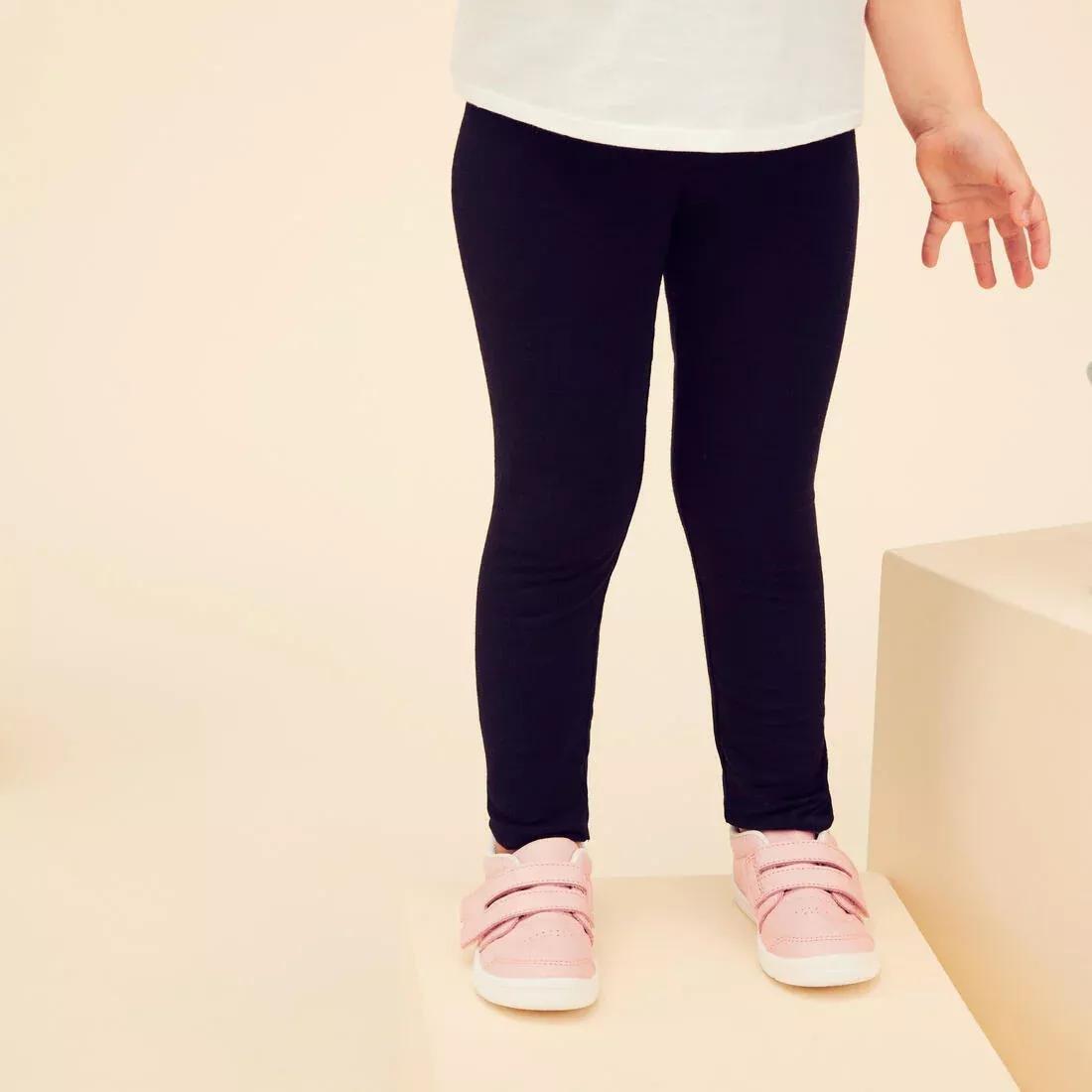 Kids Baby Gym Basic Leggings Print, Black, No Color, medium