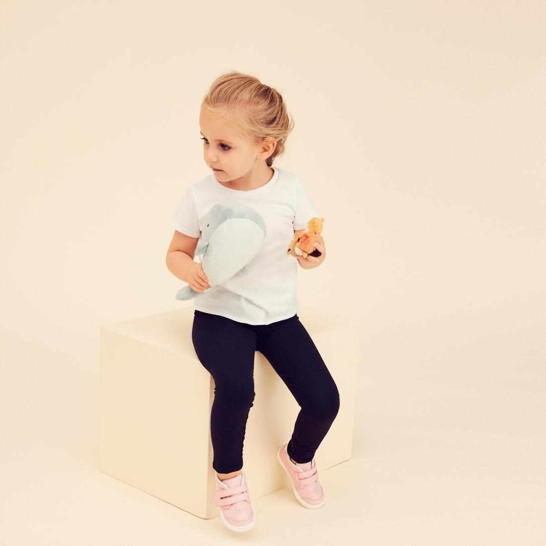 Kids Baby Gym Basic Leggings Print, Black, , large image number 3