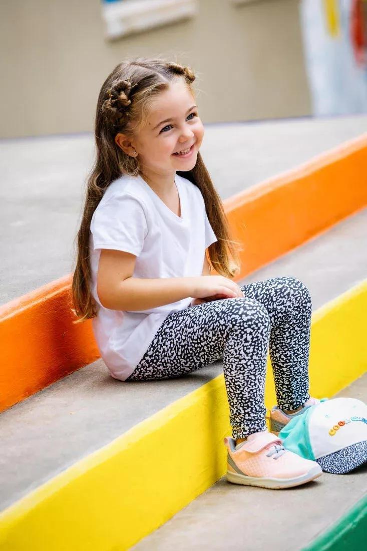 Kids Girls GymBasic T-Shirt, White, , large image number 11