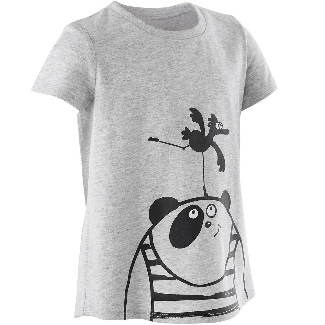 Kids Girls GymBasic T-Shirt, White, , large image number 13