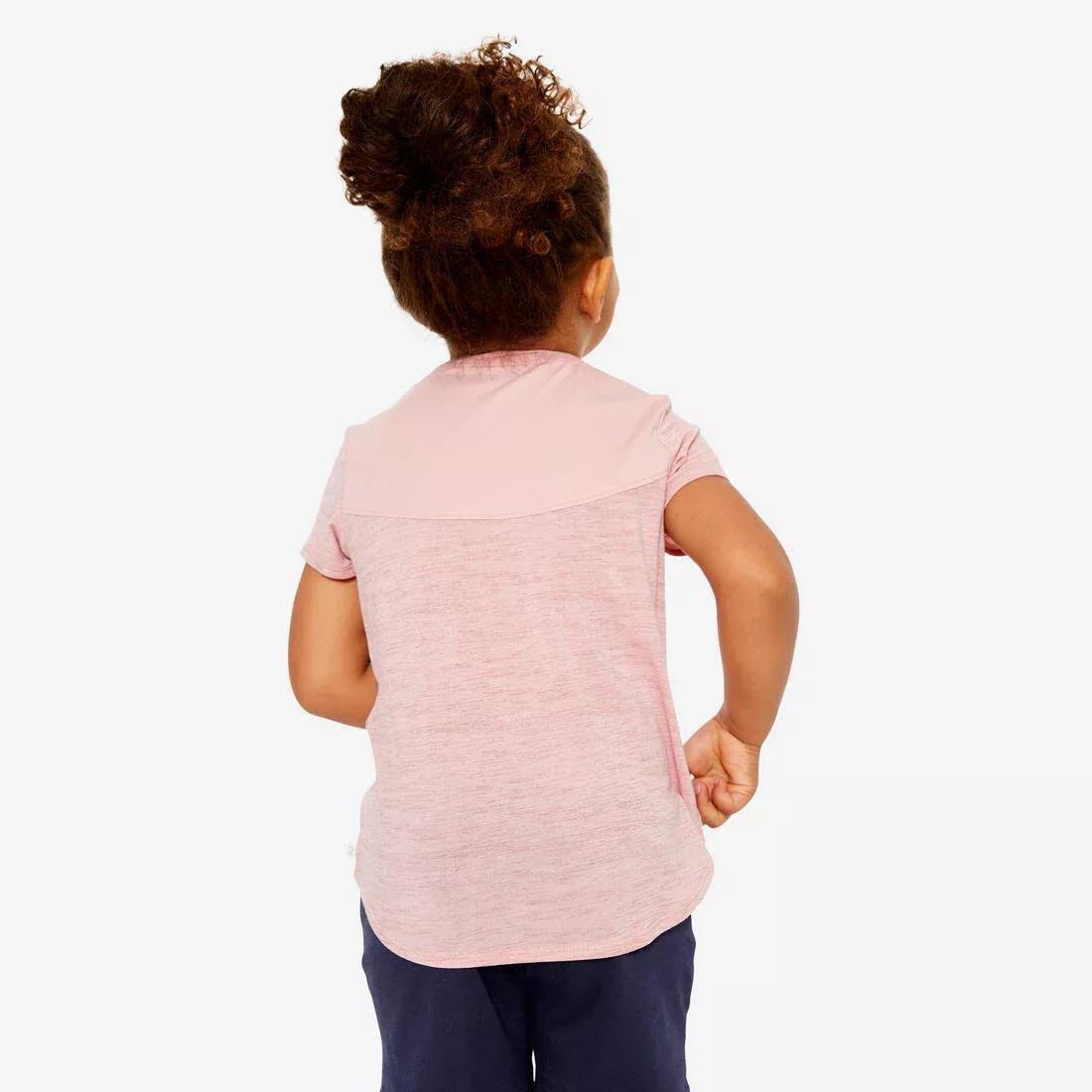 TEAL BLUE Kids' Baby Gym Lightweight Breathable T-Shirt, No Color, large image number 11