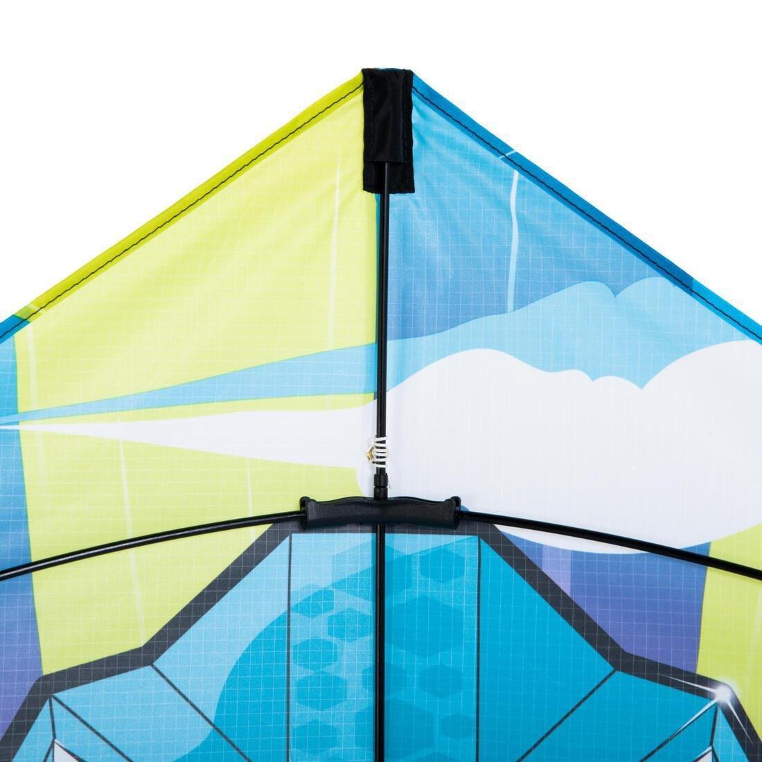 Modular 2-In-1 Kite (Stunt - Static) - Izypilot 140 Cat, Blue, No Color, large image number 2