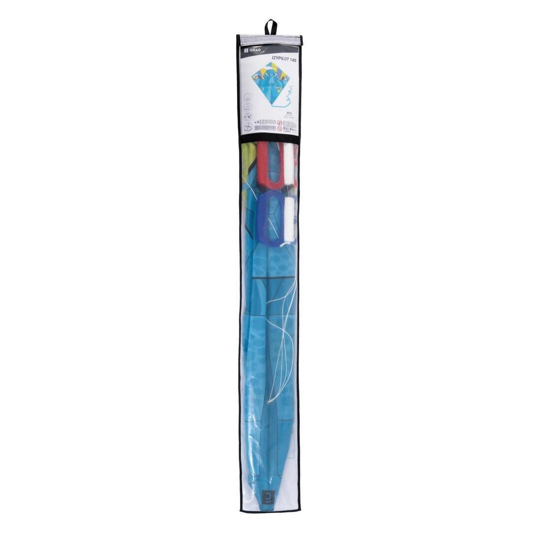 Modular 2-In-1 Kite (Stunt - Static) - Izypilot 140 Cat, Blue, No Color, large image number 5