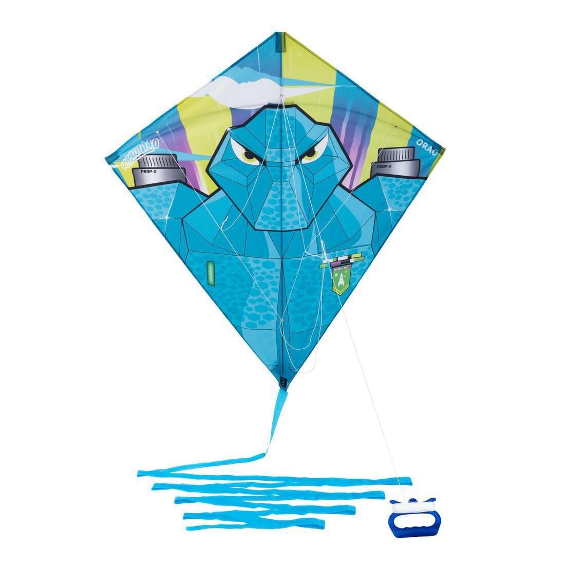 Modular 2-In-1 Kite (Stunt - Static) - Izypilot 140 Cat, Blue, No Color, large image number 12