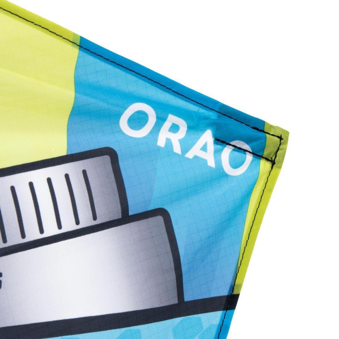 ORAO - MODULAR 2-IN-1 KITE (STUNT<->STATIC) - IZYPILOT 140 CAT, Light sky blue