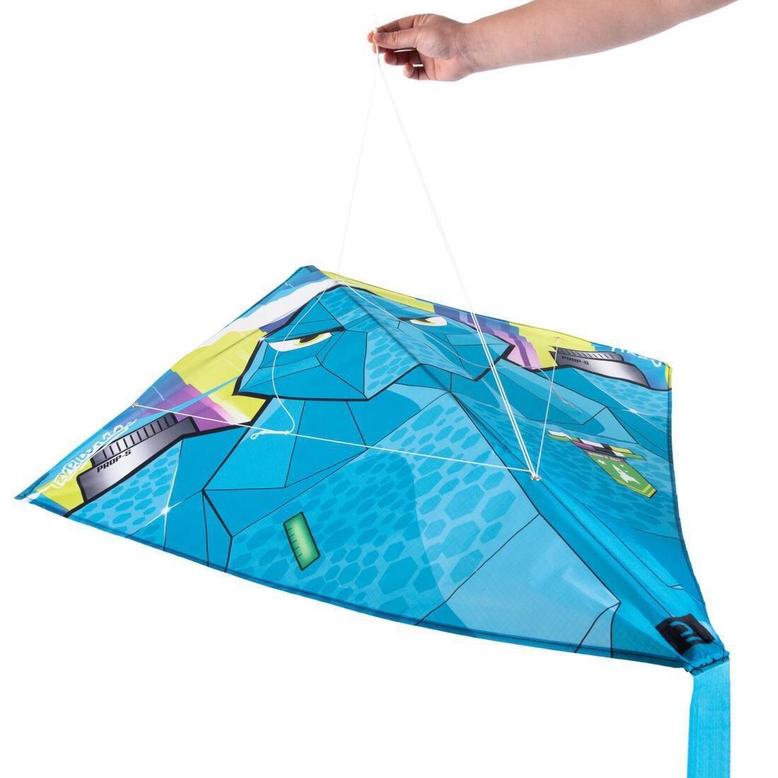 LIGHT SKY BLUE MODULAR 2-IN-1 KITE (STUNT<->STATIC) - IZYPILOT 140, No Color, large image number 7