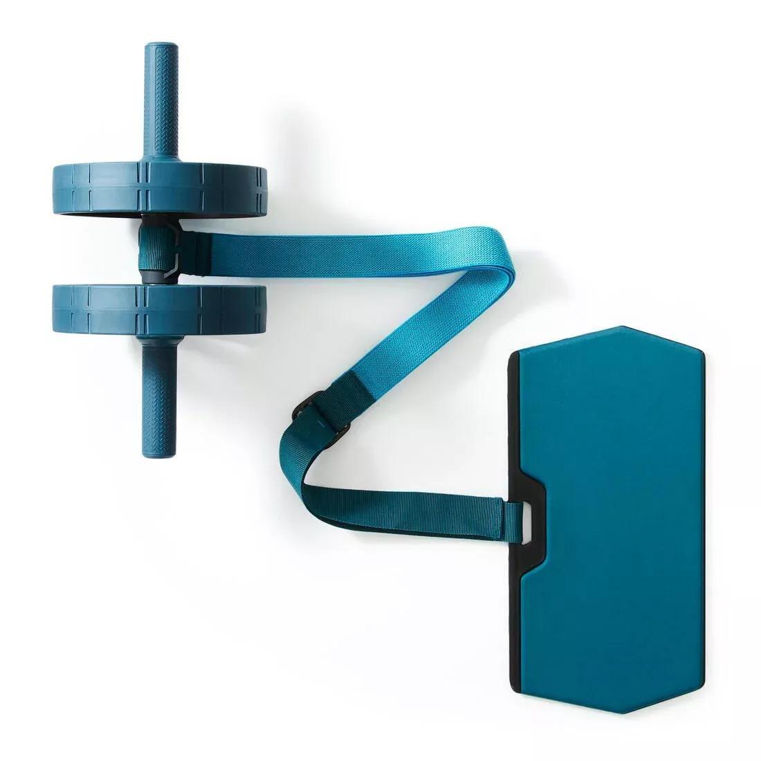 Evolving AB Wheel with Elastic Band Support, Blue, No Color, large image number 0