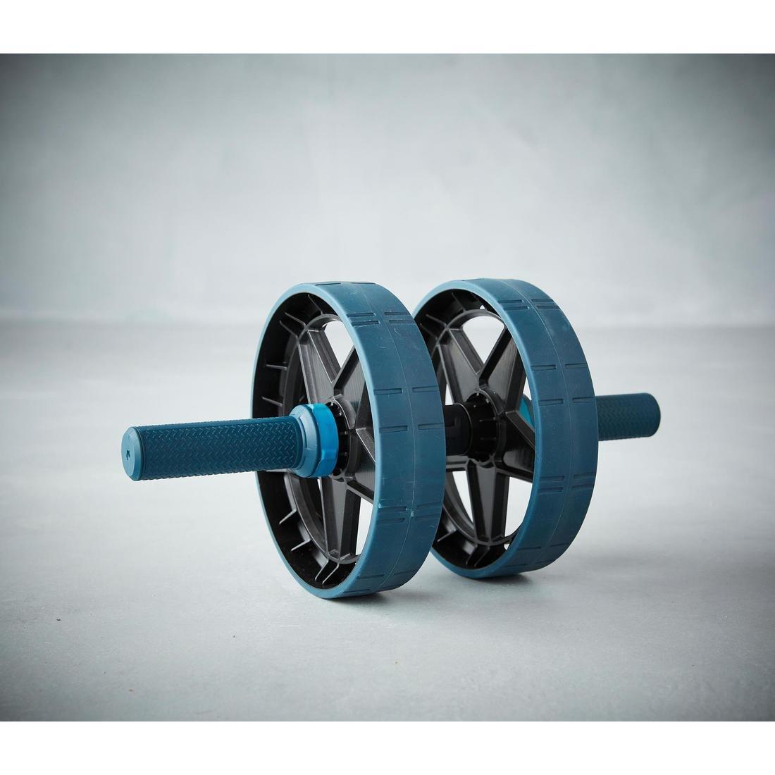 Evolving AB Wheel with Elastic Band Support, Blue, No Color, large image number 3