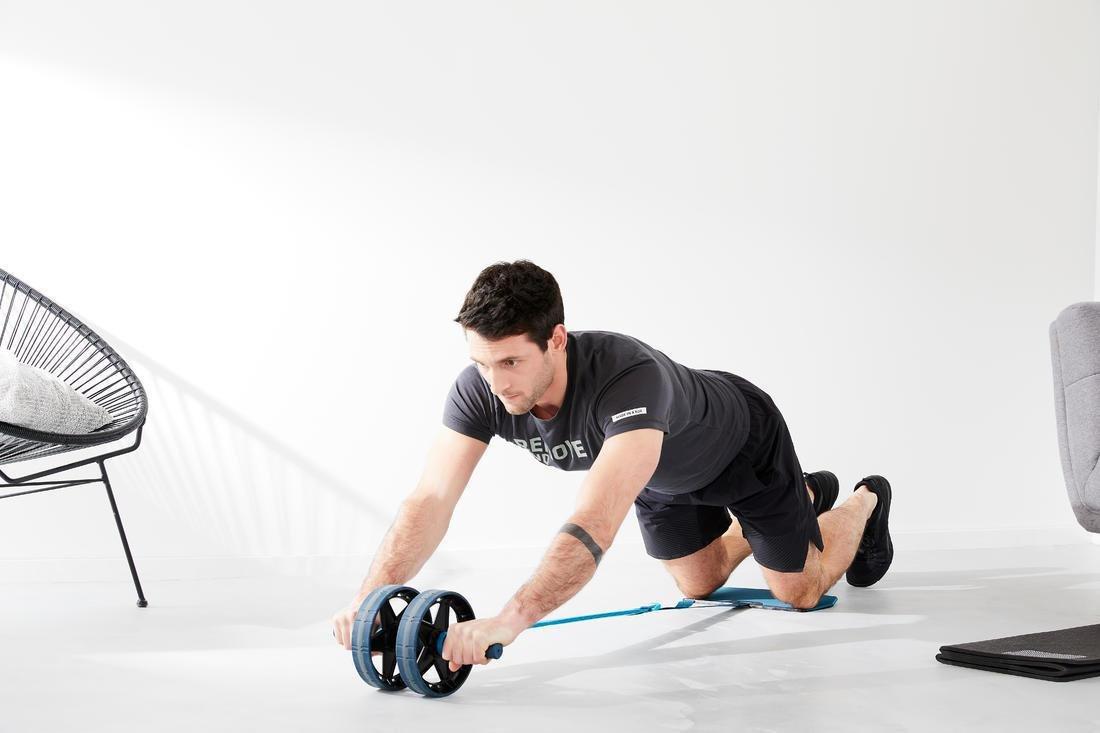Evolving AB Wheel with Elastic Band Support, Blue, No Color, large image number 9