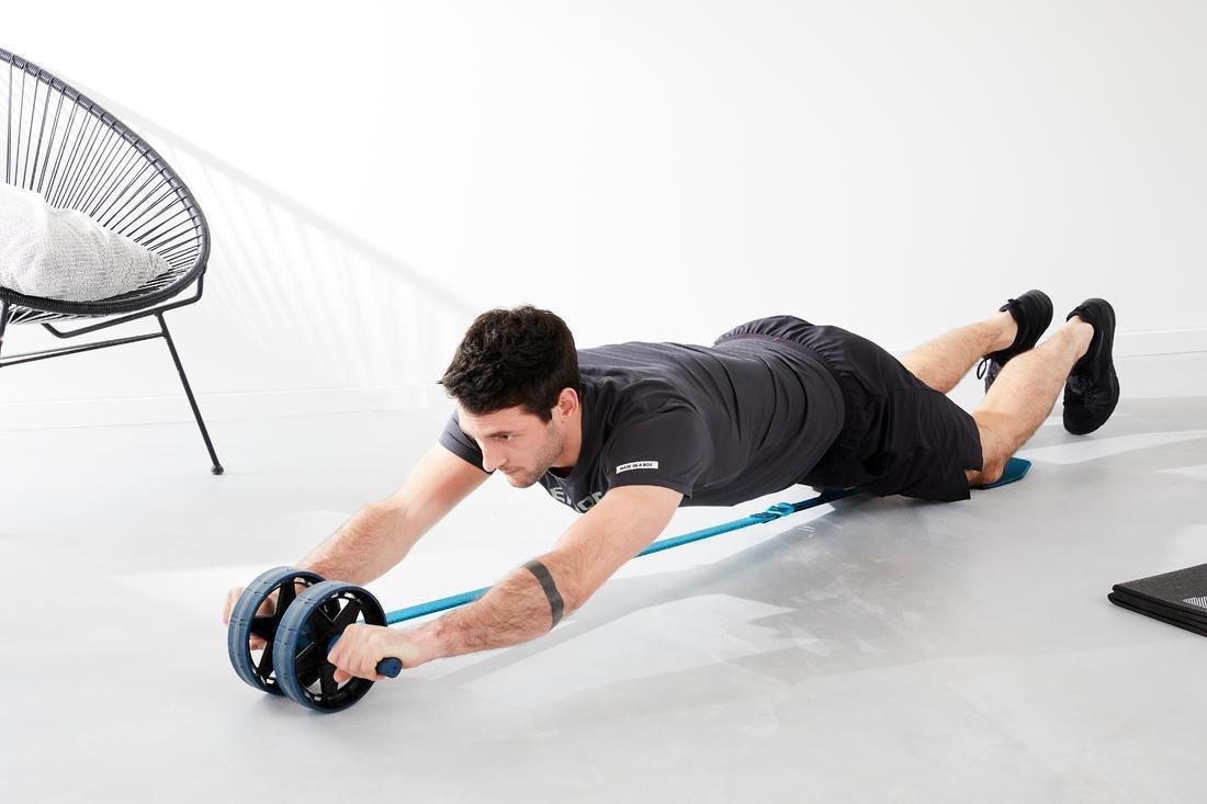 Evolving AB Wheel with Elastic Band Support, Blue, No Color, large image number 10
