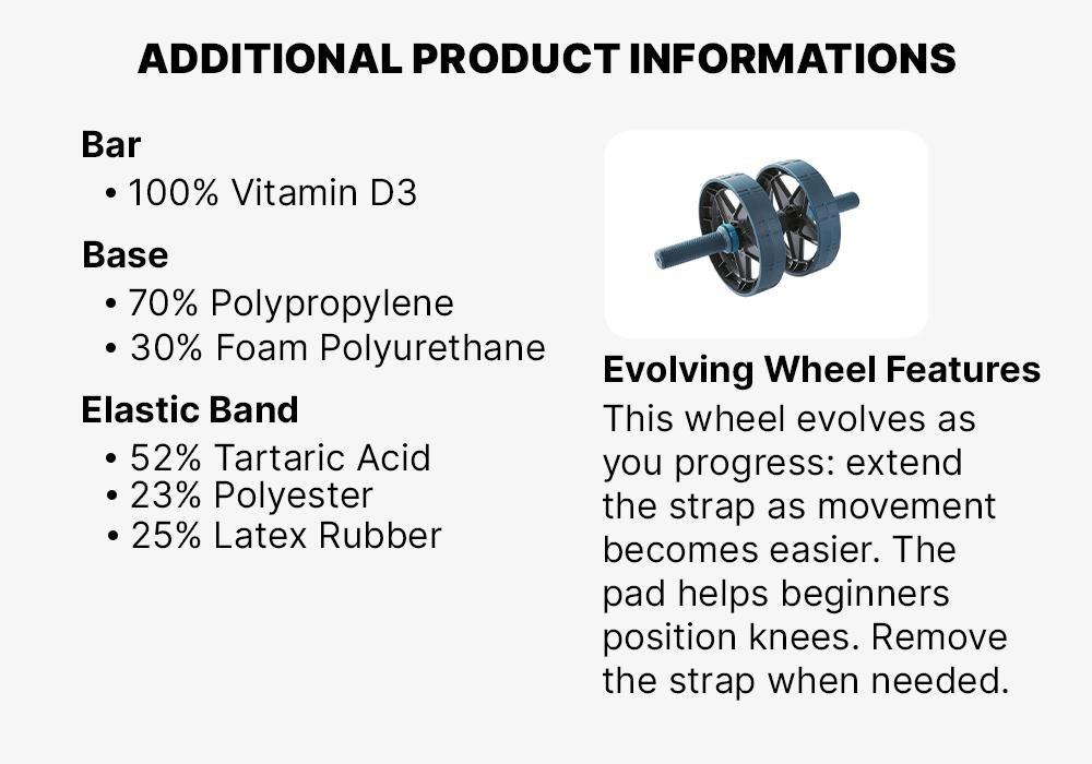 Evolving AB Wheel with Elastic Band Support, Blue, No Color, large image number 15