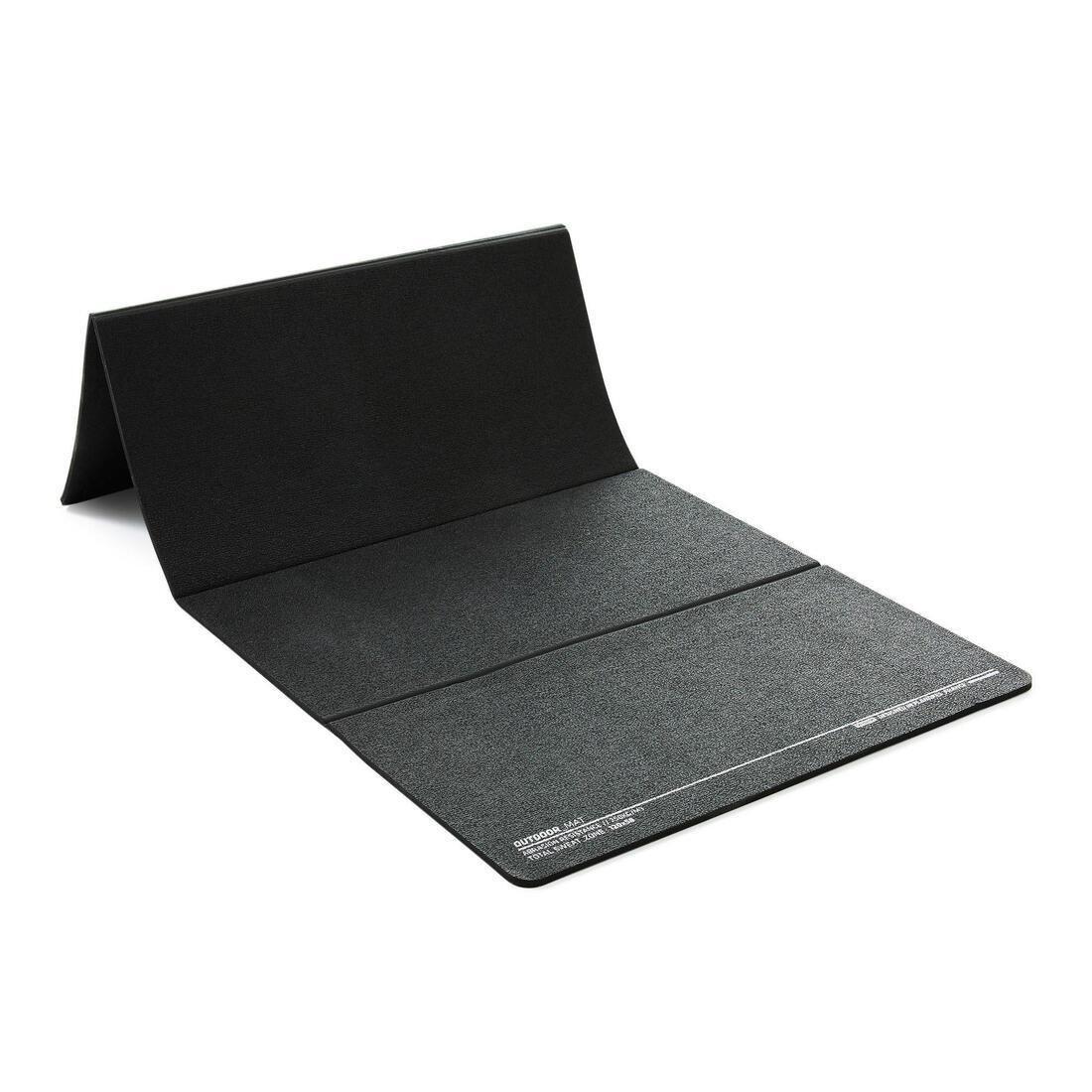 Folding Indoor and Outdoor Fitness Mat, No Color, large image number 0