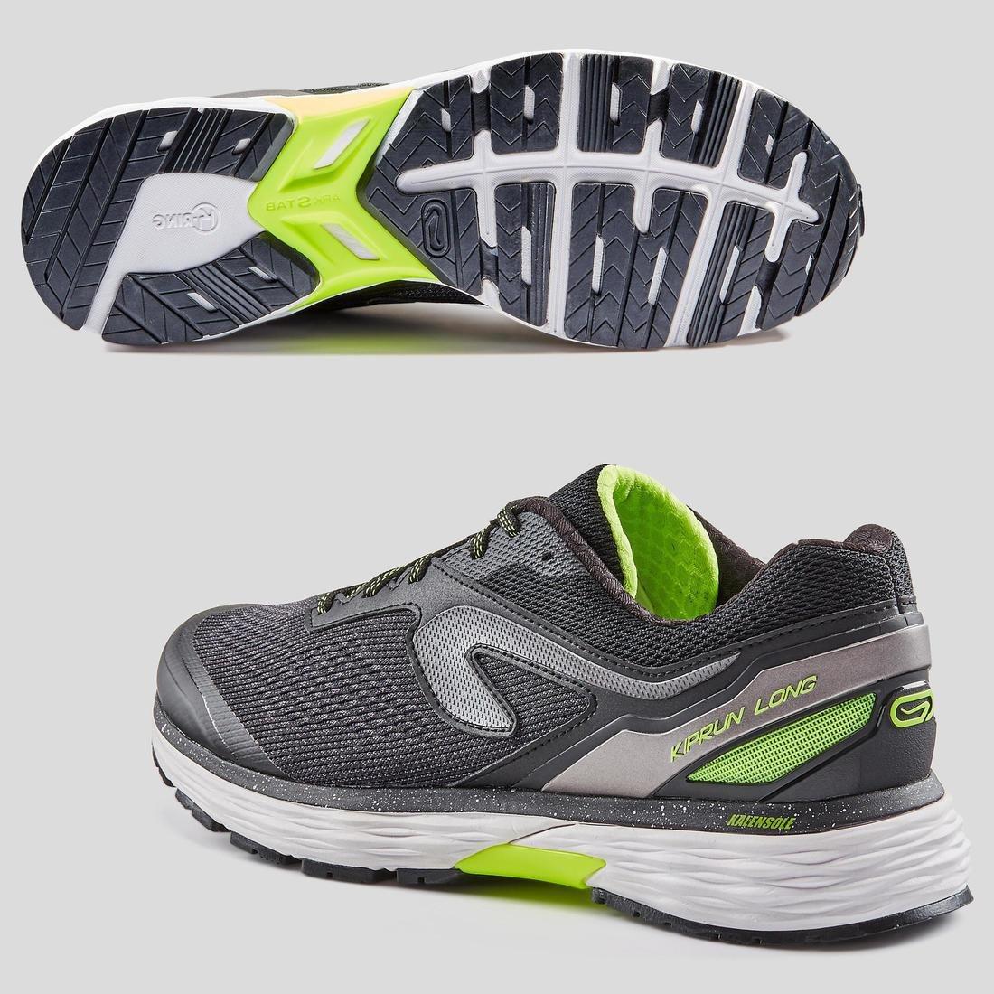 Kiprun Long 2 Men's Running Shoes, Black, No Color, large image number 9