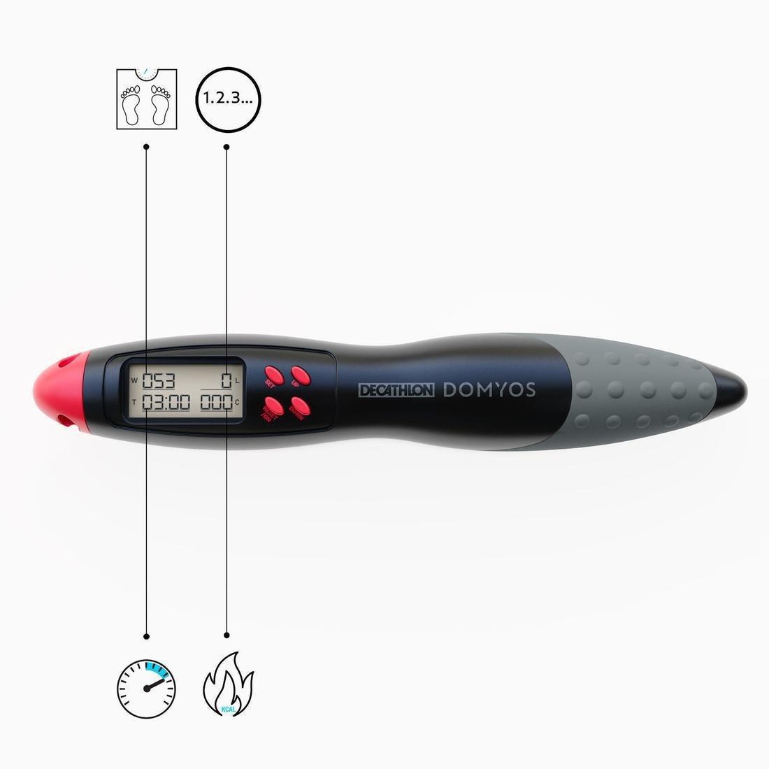 DOMYOS - Counter Skipping Rope, Red