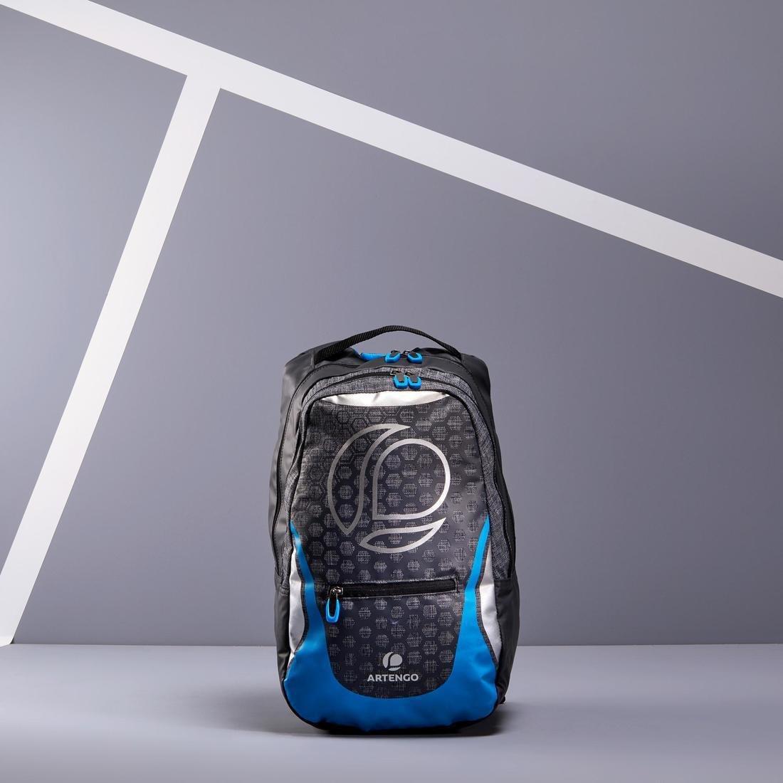 Tennis Backpack 500 BP - Black/Grey, No Color, large image number 13