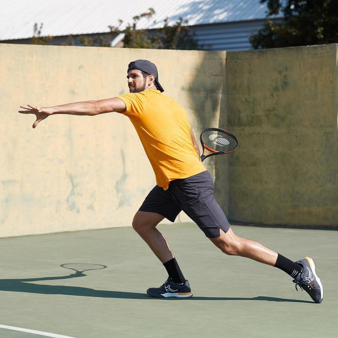 CARBON GREY Men's Tennis Shorts Essential+, , large image number 1
