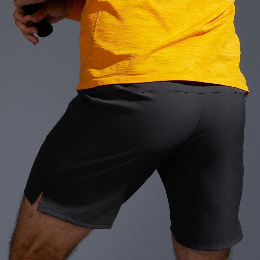 CARBON GREY Men's Tennis Shorts Essential+, , large image number 13