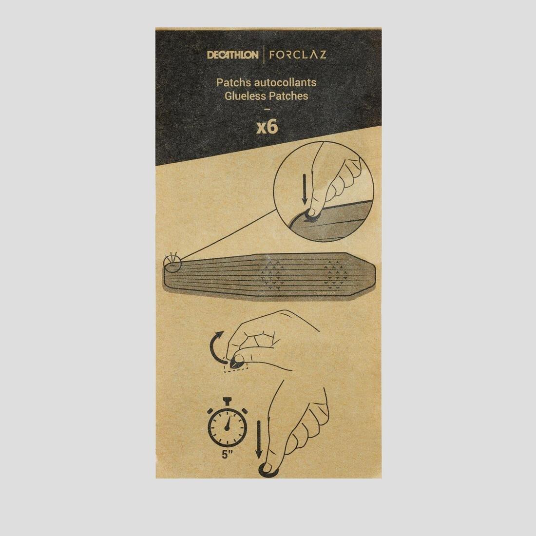 Self-Adhesive Repair Patches for Inflatable Mattress, No Color, medium