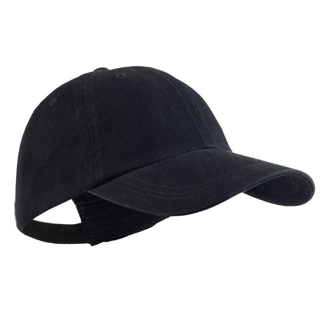 Straight CardioFitness Training Cap, Black, No Color, large image number 0