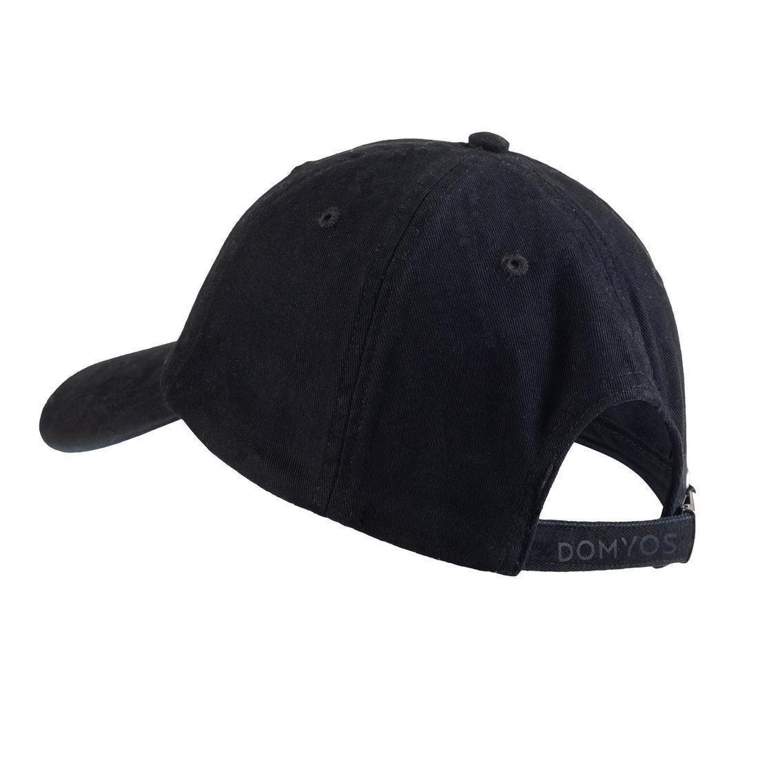 Straight CardioFitness Training Cap, Black, No Color, large image number 1