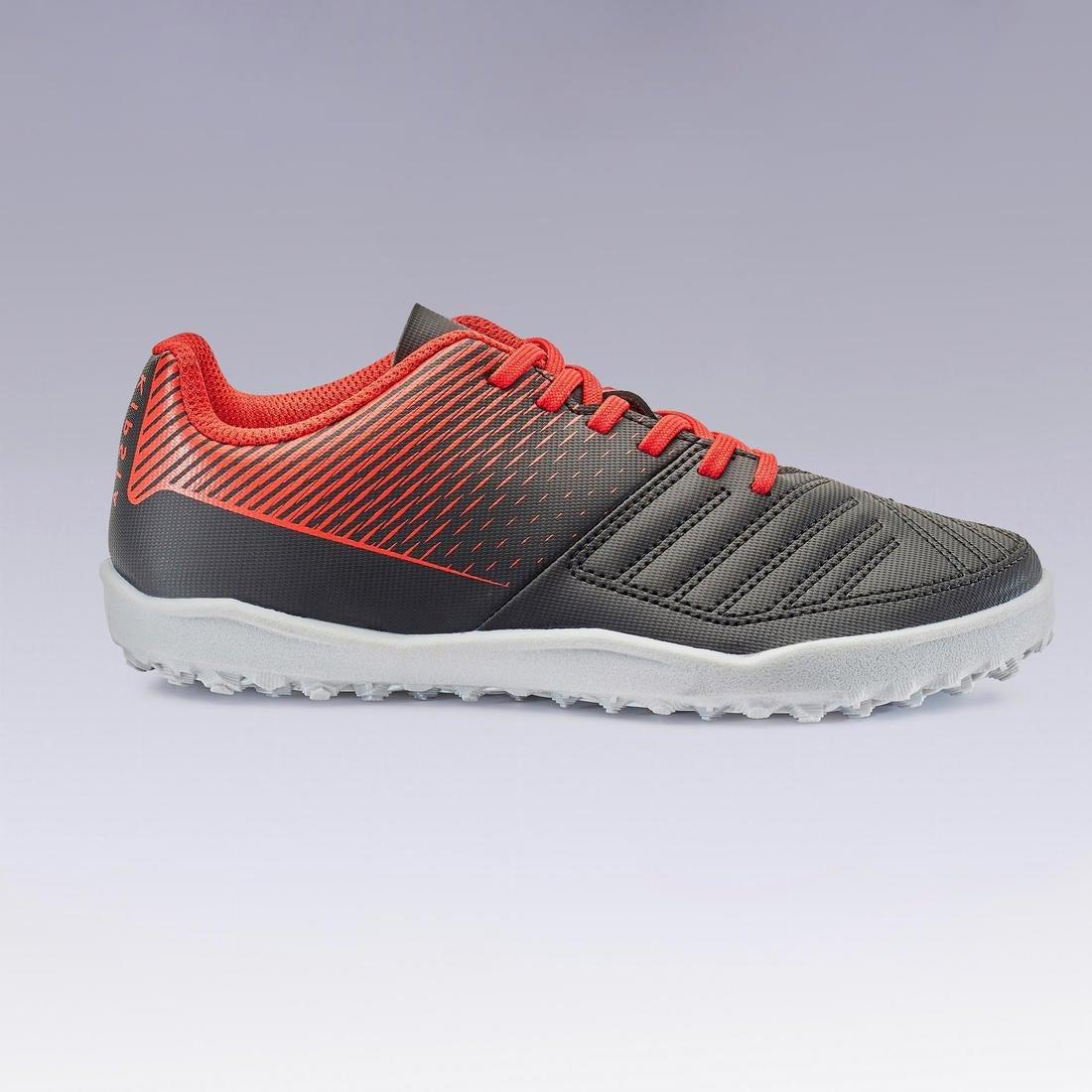Hard Ground Football Boots Agility 100TF, Black/Red, No Color, large image number 1