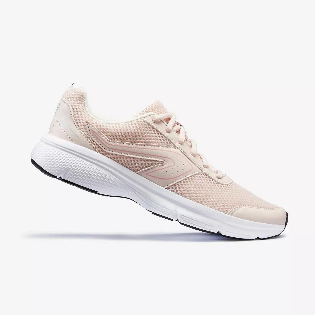 PINK RUN CUSHION WOMEN'S RUNNING SHOES - BLACK/CORAL, , large image number 0