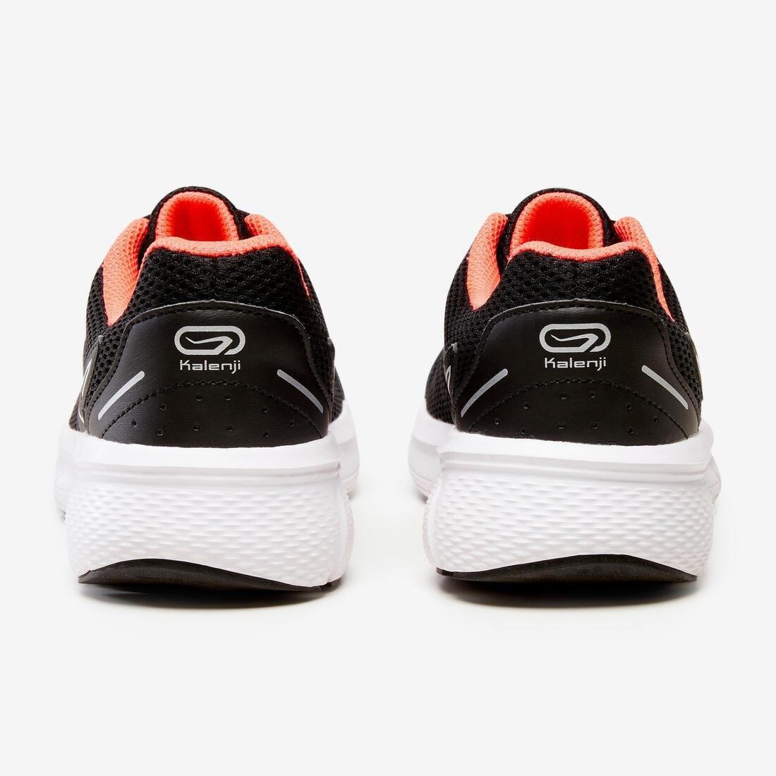 PINK RUN CUSHION WOMEN'S RUNNING SHOES - BLACK/CORAL, , large image number 8