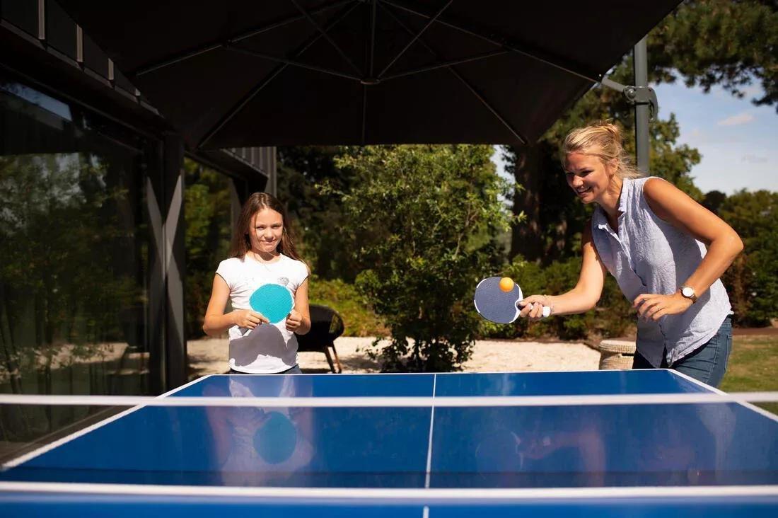 GREEN Outdoor Table Tennis Table PPT 130 - Blue, No Color, large image number 2
