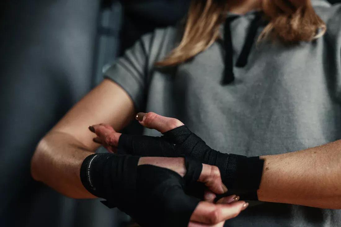 Boxing Wraps 100 , Glacier Blue, No Color, large image number 8