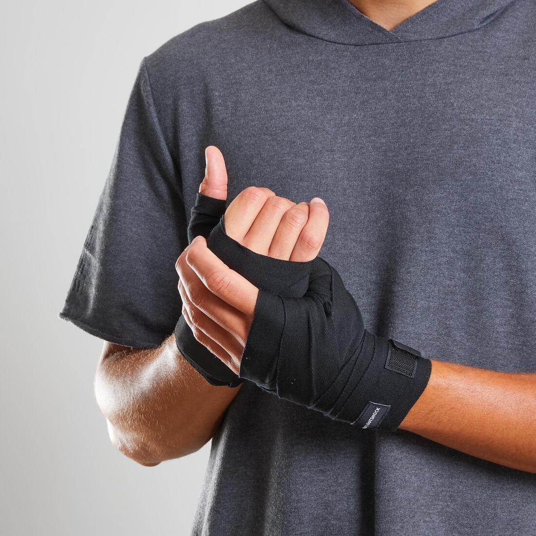 Boxing Wraps 100, Black, No Color, large image number 7