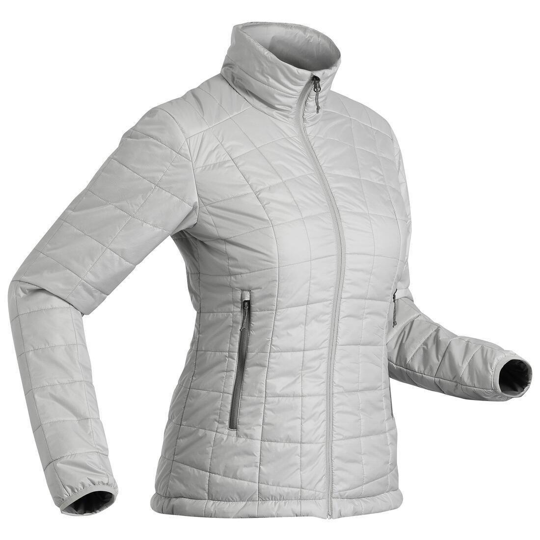 Womens Padded Jacket, Grey, No Color, large image number 0